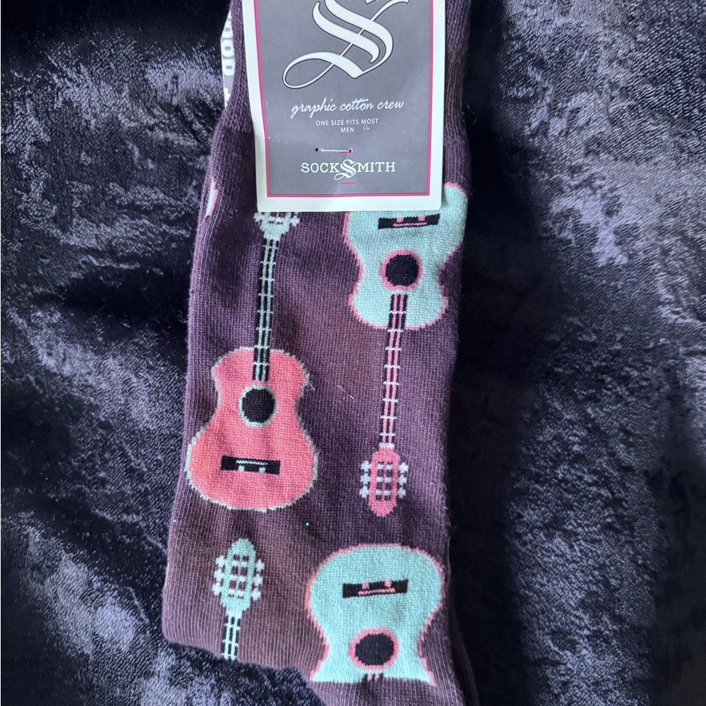 Socksmith Guitar Pattern Socks